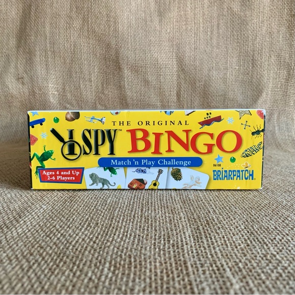 BRIARPATCH I SPY BINGO Match ‘n Play Challenge Game Ages 4 and Up - Picture 8 of 16